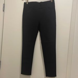 Black work pants with 5 pockets - black stretch work pants - skinny